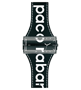 Часы Paco Rabanne Lady Leather Rectangular PRD623_3AA